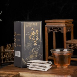 人參蛹蟲五寶茶150g/盒代加工貼牌OEM/ODM