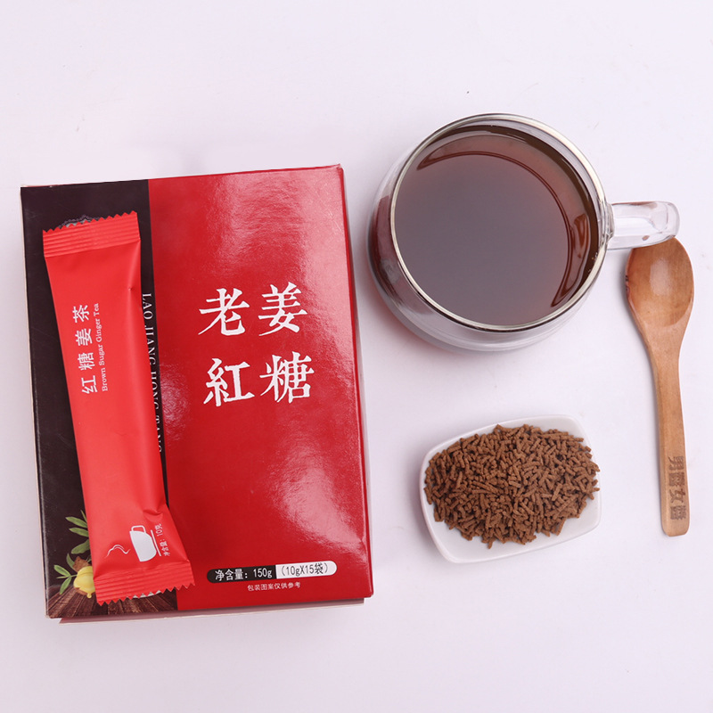 紅糖姜茶顆粒小黃姜OEM代加工