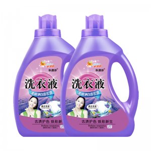 2kg瓶裝熏衣草洗衣液貼牌OEM/ODM