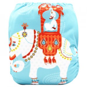 印花嬰兒防水尿褲貼牌定制代加工