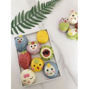 卡通果蔬饅頭可OEM/ODM代工