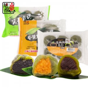 網紅艾草青團清貼牌定制代加工