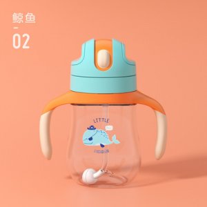 卡通可愛寬口徑PPSU奶瓶代加工貼牌OEM/ODM