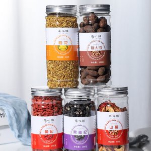 組合罐裝花茶 桂花枸杞山楂胖大海黑枸杞 OEM貼牌代加工代加工貼牌OEM/ODM