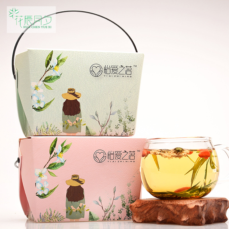 100g盒裝石竹枸杞菊花茶枸杞OEM代加工