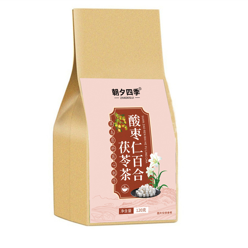 朝夕四季酸棗仁百合茯苓茶可OEM/ODM代工