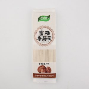 西達康富硒香菇面條300g 富硒營養香菇掛面OEM/ODM定制代加工