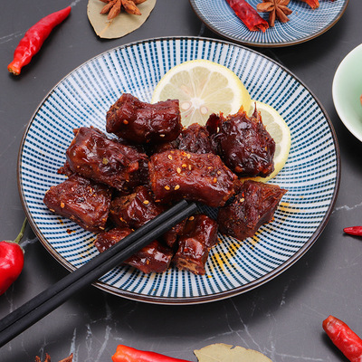 黑鴨味手撕鴨脖220g裝OEM/ODM