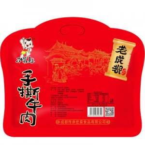 手撕風干牛肉 四川特產傳承世家手撕牛肉干貼牌定制代加工