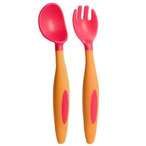 寶寶學(xué)吃飯訓(xùn)練叉勺代加工貼牌OEM/ODM