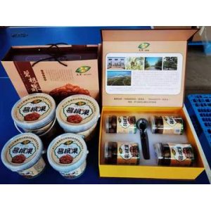 原味碧根果禮盒裝2斤送開殼器農場自產新鮮碧根果長壽果OEM代加工