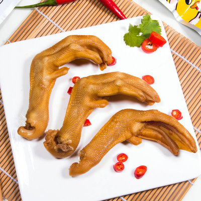 福建客家土樓特產(chǎn)泡鴨爪聚香軒龍巖鴨爪鴨掌休閑零食批發(fā)鴨腳批發(fā)代加工貼牌OEM/ODM