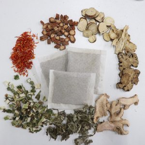 艾草老姜益母草原料泡腳足浴包oemOEM代加工