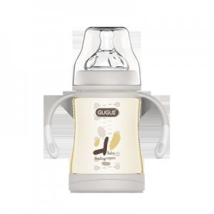 咕咕GUGU奶瓶寶寶新款寬口徑PPSU倒置奶瓶可OEM/ODM代工