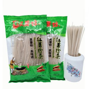 批發紅薯粉條330g獨立包裝煮食紅薯粉絲餐飲食材火鍋袋裝紅苕粉OEM/ODM代加工