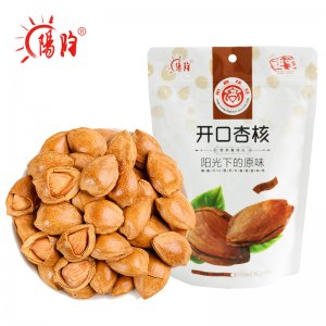 開口杏核薄皮原味奶油五香手剝甜杏仁堅果OEM/ODM定制代加工