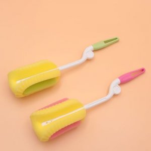 家用旋轉無死角海綿刷奶嘴刷OEM/ODM