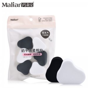 瑪莉安6片裝黑白配奶牛化妝粉OEM代加工