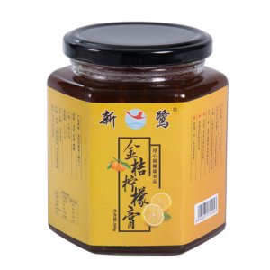 新鷺蜂蜜金桔檸檬膏300g貼牌OEM/ODM