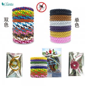 驅(qū)蚊皮革手環(huán)貼牌定制代加工