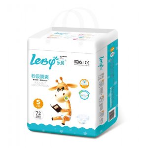 樂貝秒吸瞬爽嬰兒環(huán)腰紙尿褲SOEM代加工