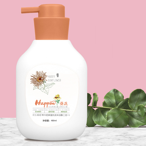 牛奶保濕洗發沐浴露(二合一)OEM/ODM代加工