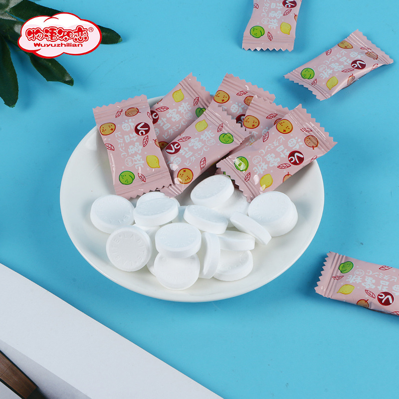 維C海鹽蜜桃含片維生素C貼牌定制代加工