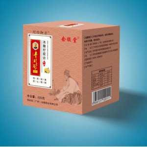 李時(shí)珍冰糖檸檬膏220克貼牌OEM/ODM