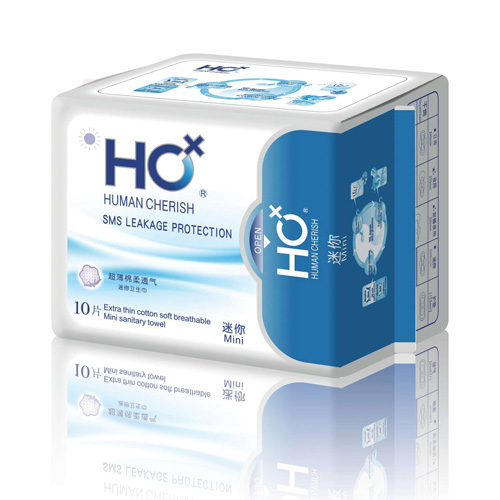 防漏系統迷你日用衛生巾代加工貼牌OEM/ODM