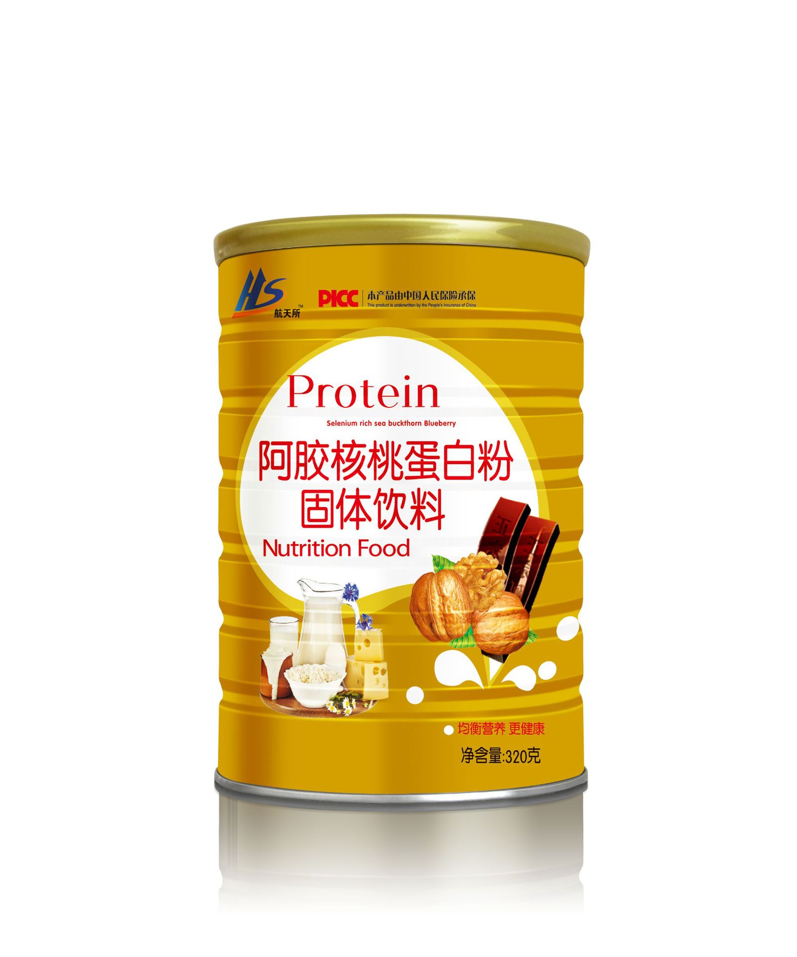 阿膠核桃蛋白質(zhì)粉固體飲料OEM代加工