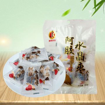 阿膠水晶棗100g袋裝貼牌OEM/ODM