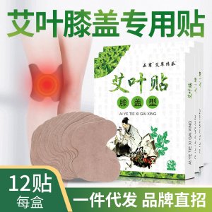 正商盒裝艾葉膝蓋貼可OEM/ODM代工