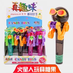 創意唐僧機器人兒童玩具糖貼牌OEM/ODM