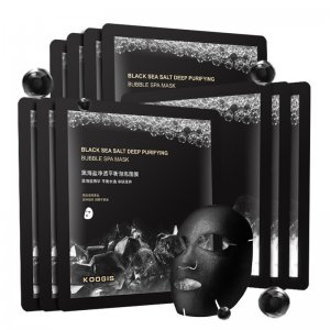 黑海鹽凈透平衡泡泡面膜OEM/ODM定制代加工