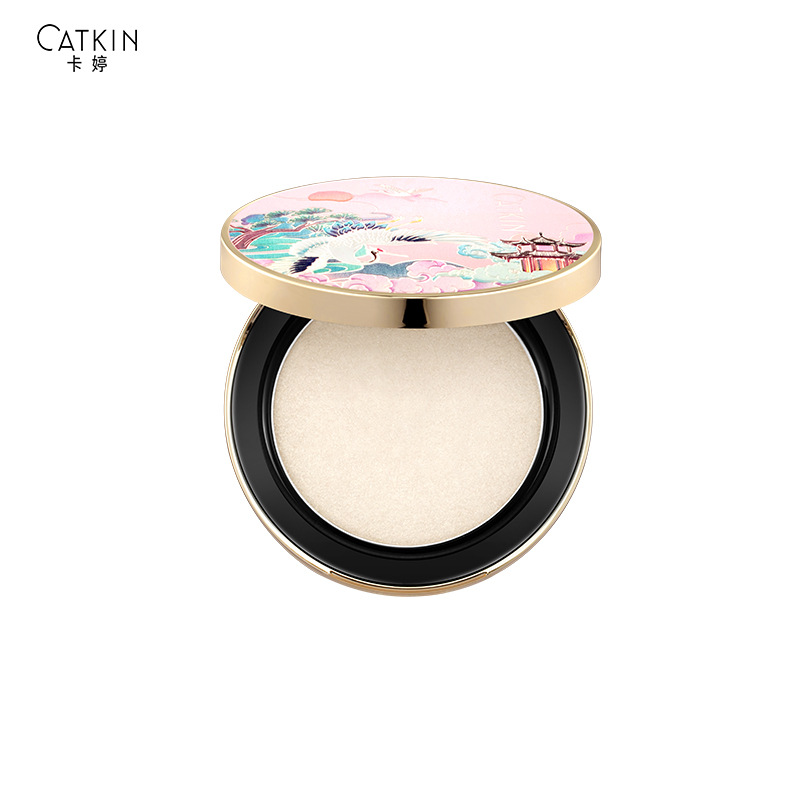 卡婷春江花月夜高光修容盤粉餅OEM代加工