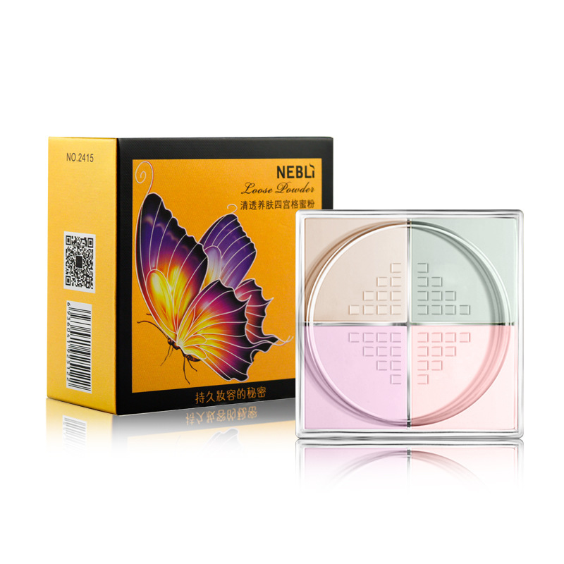奈佰麗清透養膚四宮格蜜粉OEM/ODM代加工