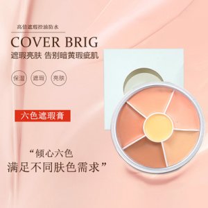 六色遮瑕膏高光貼牌定制代加工