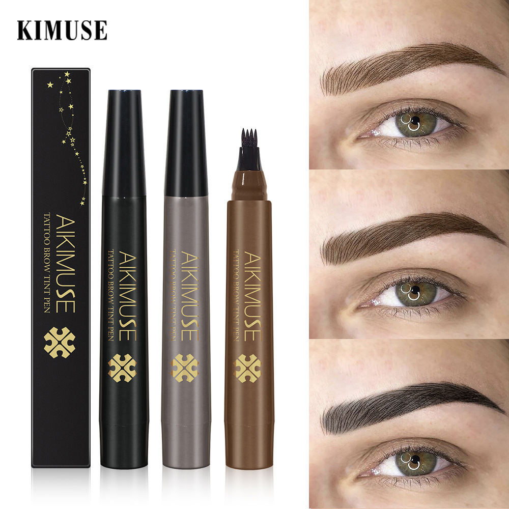 AIKIMUSE四叉液體眉筆代加工貼牌OEM/ODM