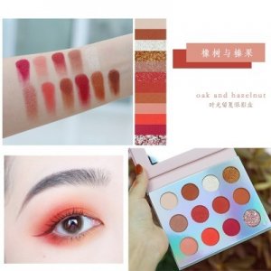 平價(jià)學(xué)生款12色眼影OEM/ODM代加工