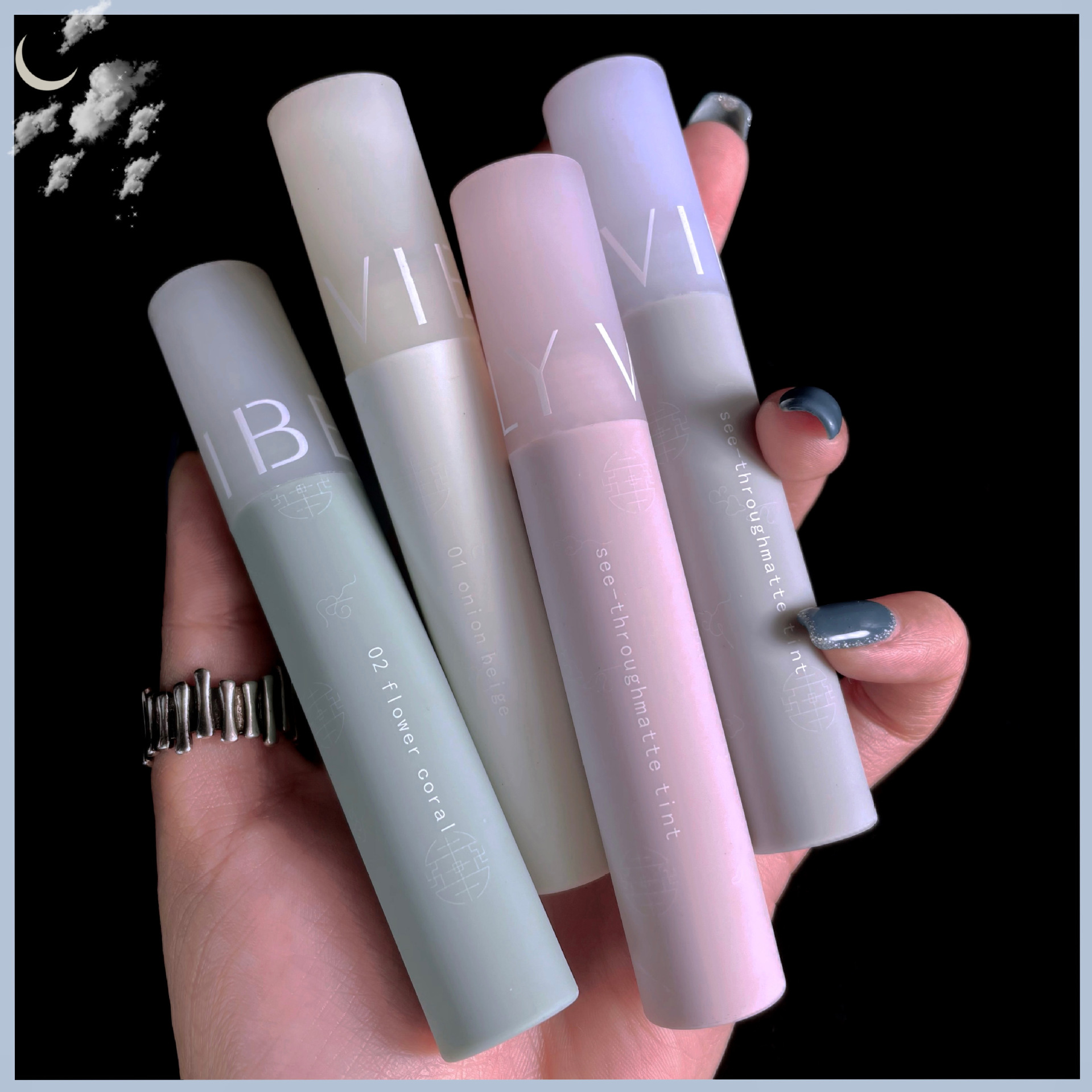 VIBELY莫蘭迪色系唇釉貼牌定制代加工