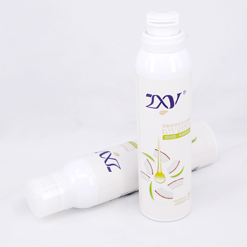 氣霧罐煙酰胺美肌沐浴慕斯貼牌OEM/ODM