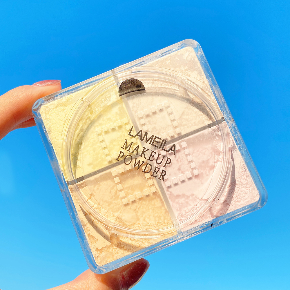 四色定妝散粉可OEM/ODM代工