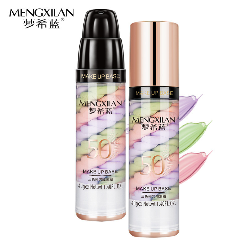 夢希藍三色鳥屎隔離防曬霜可OEM/ODM代工