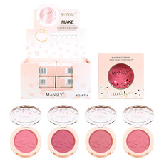 曼詩(shī)麗櫻花花漾炫色腮紅貼牌定制代加工