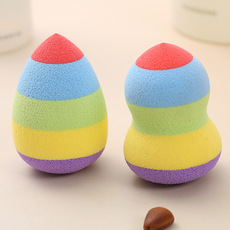 魔法美人彩色乳膠粉撲貼牌OEM/ODM