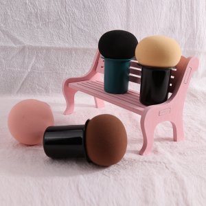 圓頭小蘑菇粉撲貼牌定制代加工