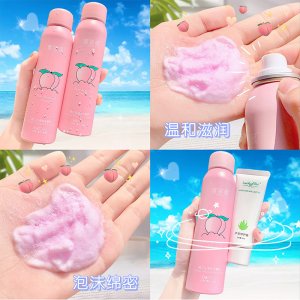 水蜜桃味脫毛膏噴霧慕斯OEM/ODM定制代加工