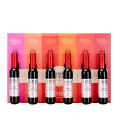 LIPHOP紅酒瓶染唇液套盒代加工貼牌OEM/ODM