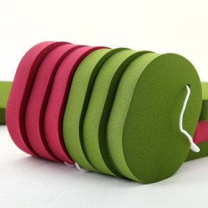 抹茶酒紅洗臉撲OEM/ODM定制代加工