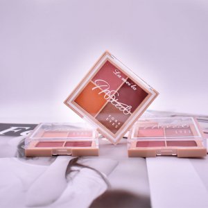 四色4宮格眼影盤OEM/ODM代加工